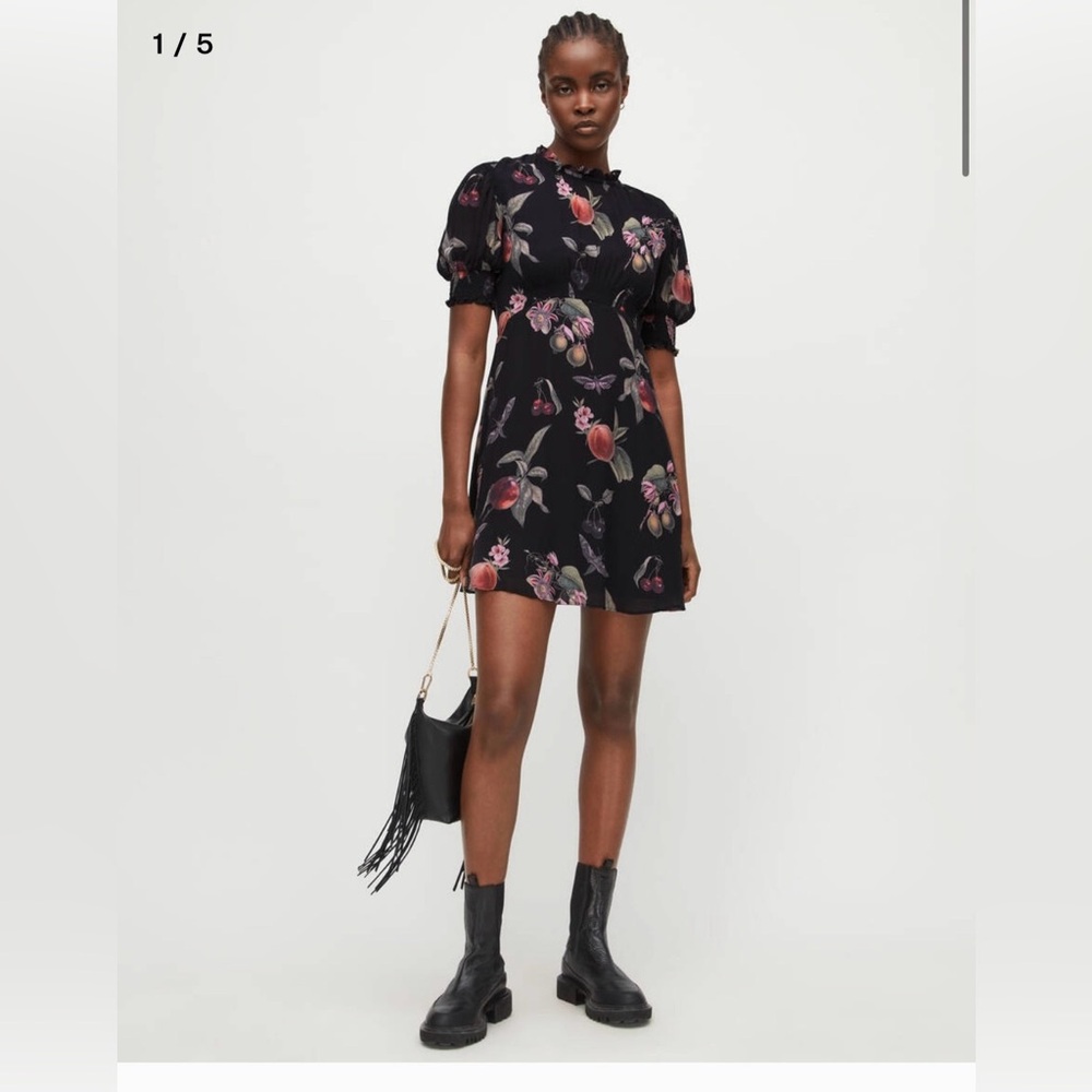 ALLSAINTS Floral Dress (S)